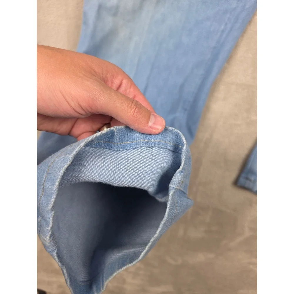 Vintage Wrangler Jeans Mens 40x30 Fit 38x27 Blue USA Made Denim Pants 70s *Read
